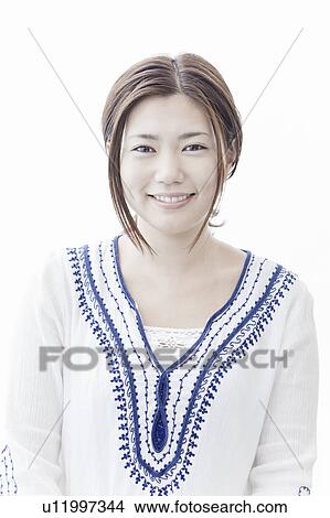 Portrait of young woman, Tokyo Prefecture, Honshu, Japan View Large Photo Image Picture - Portrait of young woman, Tokyo Prefecture, Honshu, Japan. Fotosearch