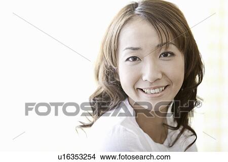 Portrait of young woman, Tokyo Prefecture, Japan View Large Photo Image Picture - Portrait of young woman, Tokyo Prefecture, Japan. Fotosearch