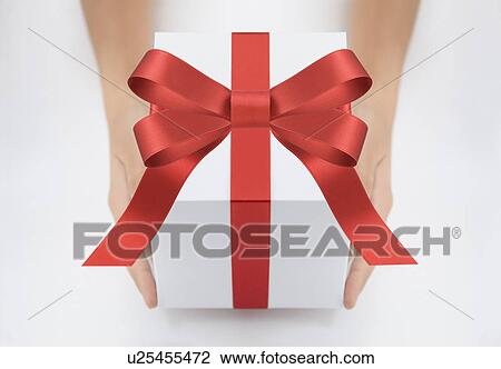 Stock Image - Present. Fotosearch