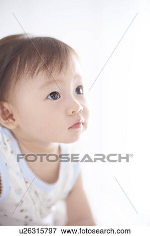 Profile of baby View Large Photo Image Stock Photo - Profile of baby. Fotosearch