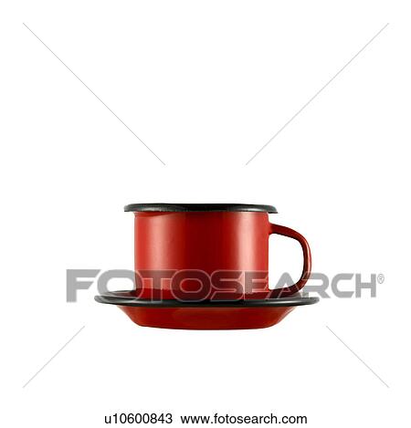 Red Coffee Cup View Large Photo Image Stock Image - Red Coffee Cup. Fotosearch