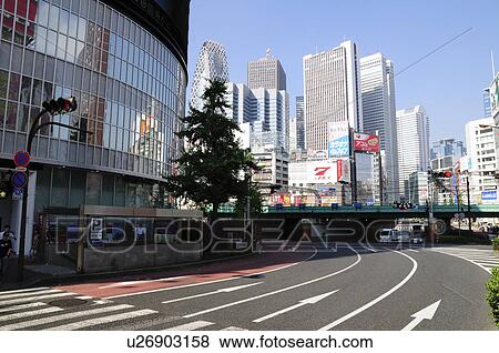 Shinjuku View Large Photo Image Stock Photo - Shinjuku. Fotosearch