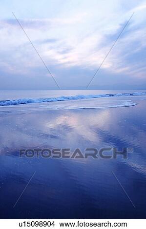 Shonan coastline at dusk, Kanagawa Prefecture, Honshu, Japan View Large Photo Image Picture - Shonan coastline at dusk, Kanagawa Prefecture, Honshu, Japan. Fotosearch