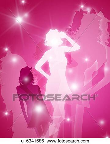 Silhouetted Teenage Girls View Large Photo Image Stock Photograph - Silhouetted Teenage Girls. Fotosearch