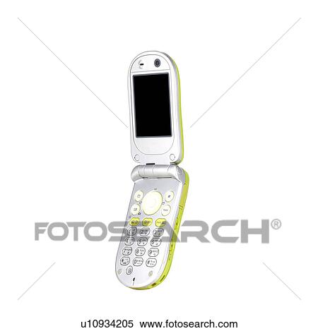 Stock Photography - Single Mobile Phone. Fotosearch