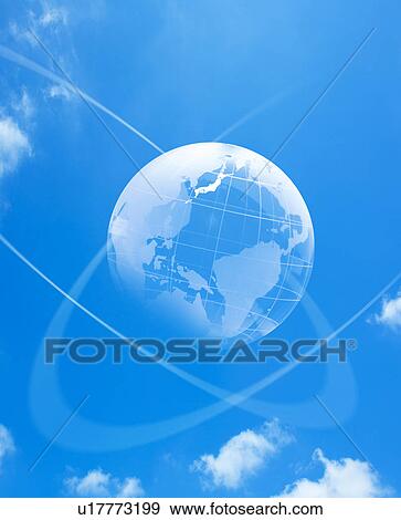 Stock Photo - Sky and earth. Fotosearch