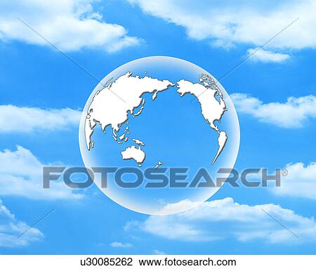 Sky and globe View Large Photo Image Stock Image - Sky and globe. Fotosearch