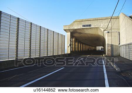 Snow Barrier at Golden Road View Large Photo Image Stock Image - Snow Barrier at Golden Road. Fotosearch