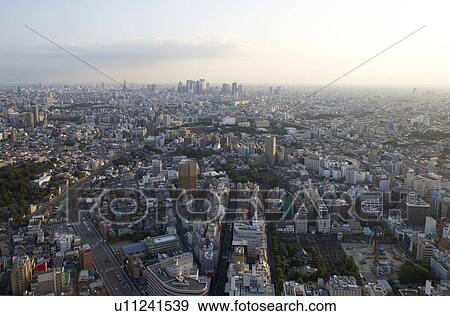 Sumida-ku seen from Ikebukuro View Large Photo Image Stock Photo - Sumida-ku seen from Ikebukuro. Fotosearch
