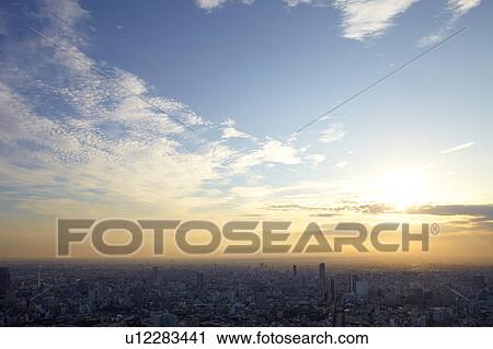 Sunset Over Shibuya Sunset Over Shinjuku and Ikebukuo, Seen From Roppongi View Large Photo Image Stock Image - Sunset Over Shibuya Sunset Over Shinjuku and Ikebukuo, Seen From Roppongi. Fotosearch