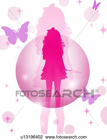 Teenage Girl and Butterflies View Large Photo Image Stock Image - Teenage Girl and Butterflies. Fotosearch