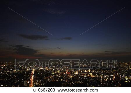 Tokyo Tower and City at Night View Large Photo Image Stock Image - Tokyo Tower and City at Night. Fotosearch