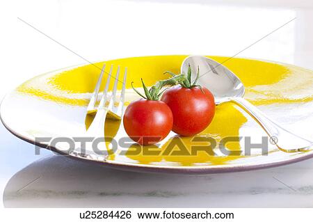 Tomatoes on Plate View Large Photo Image Stock Photograph - Tomatoes on Plate. Fotosearch