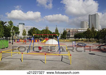 Stock Photo - Toyosu Park. Fotosearch