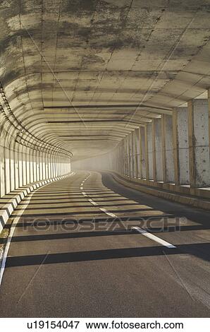 Tunnel at Golden Road View Large Photo Image Stock Photo - Tunnel at Golden Road. Fotosearch