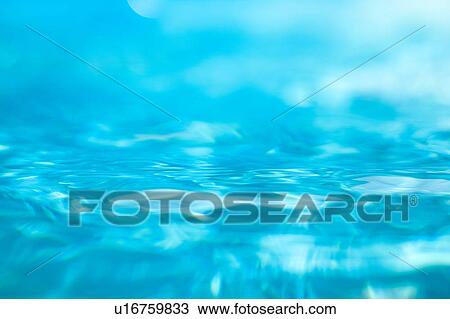 Stock Image - Water surface. Fotosearch