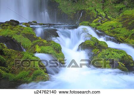 Waterfall View Large Photo Image Stock Image - Waterfall. Fotosearch