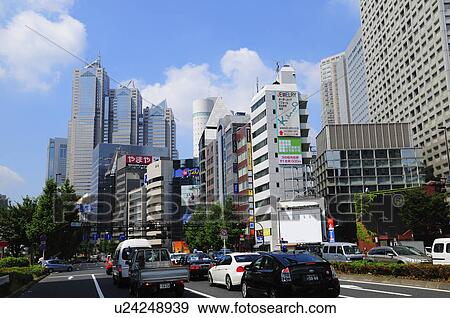 West Shinjuku View Large Photo Image Stock Photo - West Shinjuku. Fotosearch