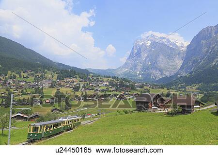 Stock Photography - Wetterhorn, Grindelwald, Switzerland. Fotosearch