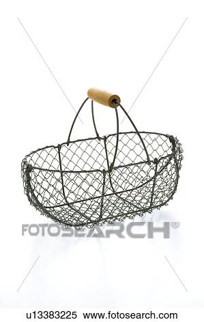 Stock Photography - Wire Basket. Fotosearch