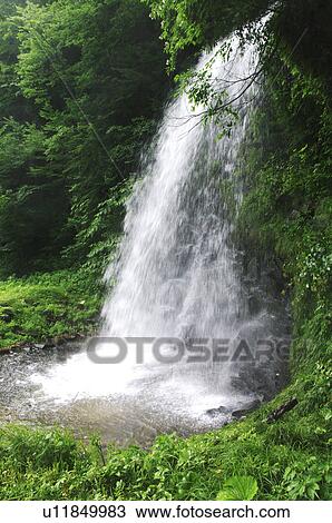 Yunomata Falls View Large Photo Image Stock Image - Yunomata Falls. Fotosearch