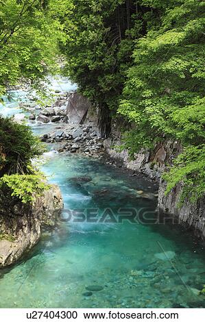 Atera gorge, Nagano Prefecture, Japan View Large Photo Image Stock Image - Atera gorge, Nagano Prefecture, Japan. Fotosearch