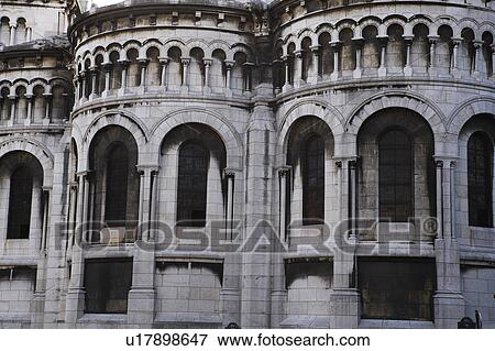 Stock Photo - Basilique Du Sacre Coeur, Montmartre district, Paris, France. Fotosearch