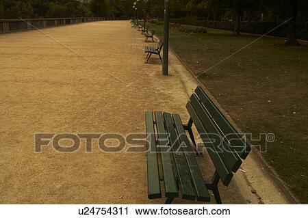 Benches in Paris, France View Large Photo Image Stock Image - Benches in Paris, France. Fotosearch