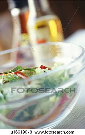 Stock Photo - Bowl of salad. Fotosearch
