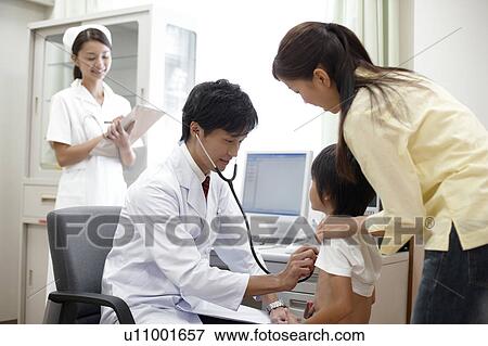 Boy Having Medical Examination View Large Photo Image Stock Photo - Boy Having Medical Examination. Fotosearch