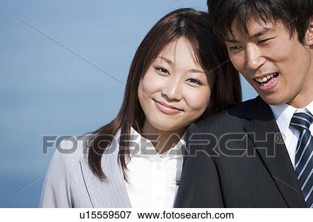 Stock Photo - Business couple. Fotosearch