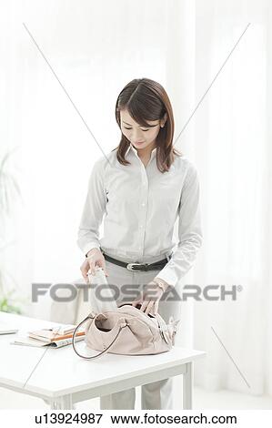 Businesswoman Leaving Office View Large Photo Image Stock Photo - Businesswoman Leaving Office. Fotosearch