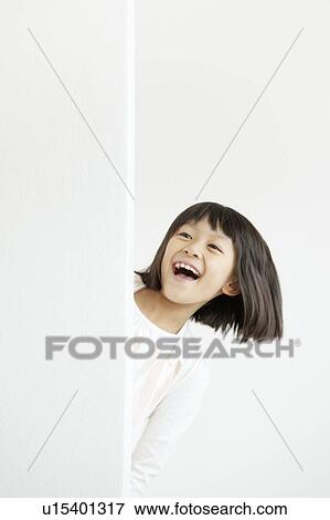 Cheerful Young Girl View Large Photo Image Stock Photo - Cheerful Young Girl. Fotosearch
