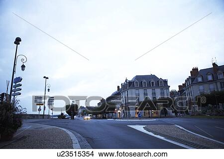 Picture - Cityscape, Loire Valley, France. Fotosearch