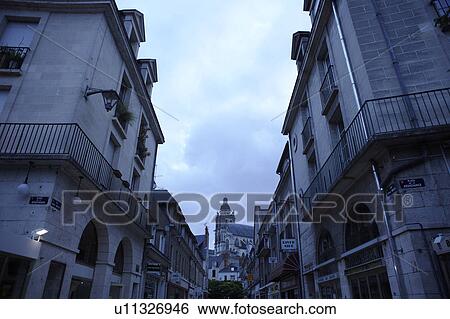Cityscape, Loire Valley, France View Large Photo Image Stock Photograph - Cityscape, Loire Valley, France. Fotosearch