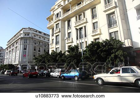 Cityscape of Casablanca, Morocco View Large Photo Image Stock Image - Cityscape of Casablanca, Morocco. Fotosearch