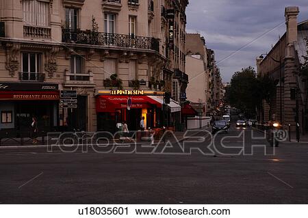 Stock Image - Cityscape of Paris, France. Fotosearch