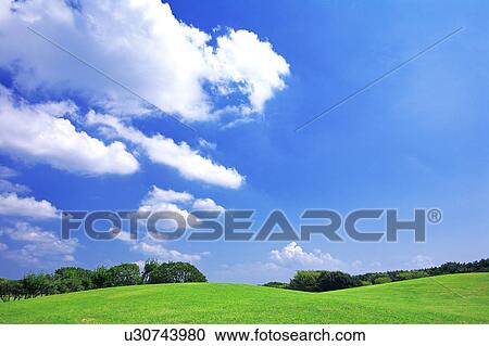 Clouds Over Field View Large Photo Image Stock Image - Clouds Over Field. Fotosearch
