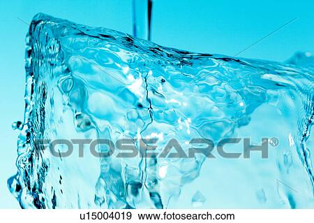 Stock Photo - Flowing water. Fotosearch