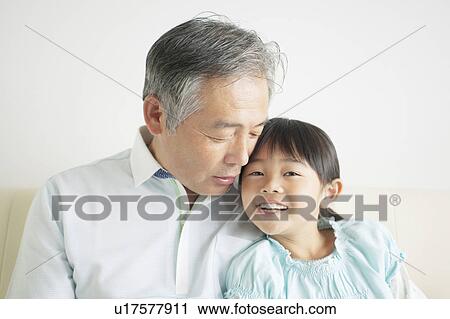 Grandfather and Granddaughter View Large Photo Image Stock Image - Grandfather and Granddaughter. Fotosearch