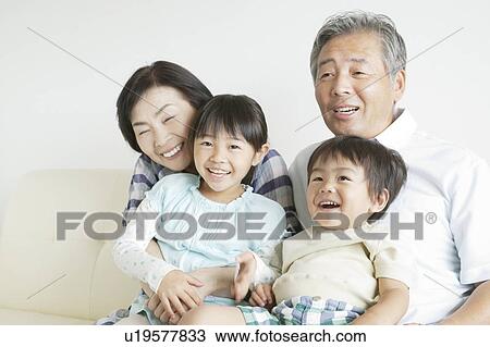 Grandparents with Two Grandchildren View Large Photo Image Stock Image - Grandparents with Two Grandchildren. Fotosearch