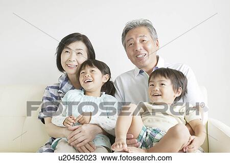 Grandparents with Two Grandchildren View Large Photo Image Stock Image - Grandparents with Two Grandchildren. Fotosearch