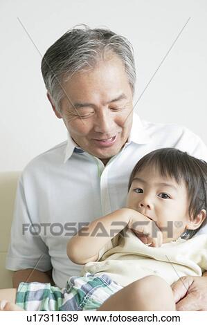 Grandson and Grandfather View Large Photo Image Stock Photo - Grandson and Grandfather. Fotosearch
