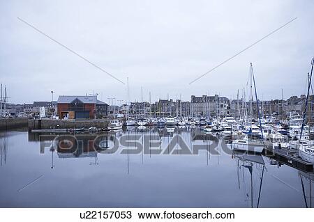 Harbor in Brittany, France View Large Photo Image Stock Image - Harbor in Brittany, France. Fotosearch