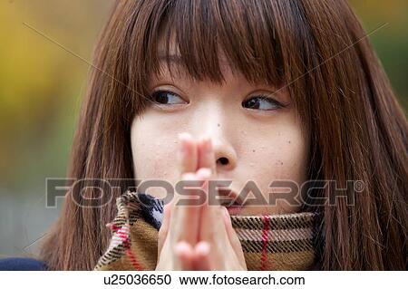 Headshot of high school girl View Large Photo Image Stock Image - Headshot of high school girl. Fotosearch