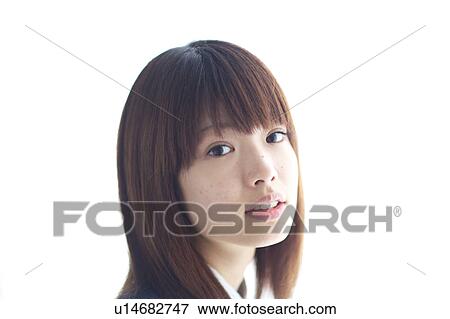 High school girl looking at camera View Large Photo Image Stock Photo - High school girl looking at camera. Fotosearch