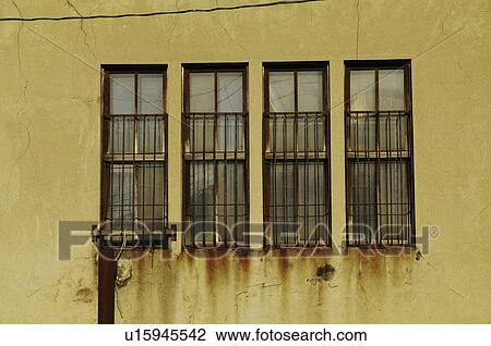 Iron Window Bars on Windows View Large Photo Image Stock Image - Iron Window Bars on Windows. Fotosearch