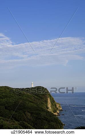 Picture - Katsuura lighthouse, Chiba Prefecture, Japan. Fotosearch