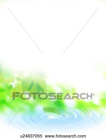 Leaf in water, Digital enhancement View Large Photo Image Stock Photography - Leaf in water, Digital enhancement. Fotosearch