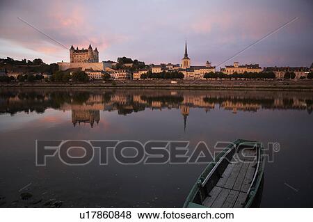 Stock Photo - Loire River, Loire Valley, France. Fotosearch